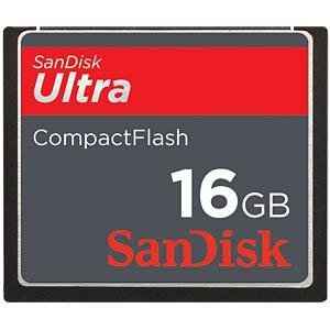 Sandisk Ultra Cf 16gb 50mbs